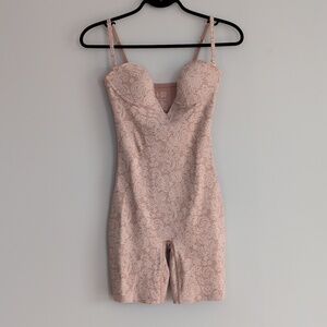 Body By Haart+Lieu Mid-Thigh Powersuit Shapewear XS/30C